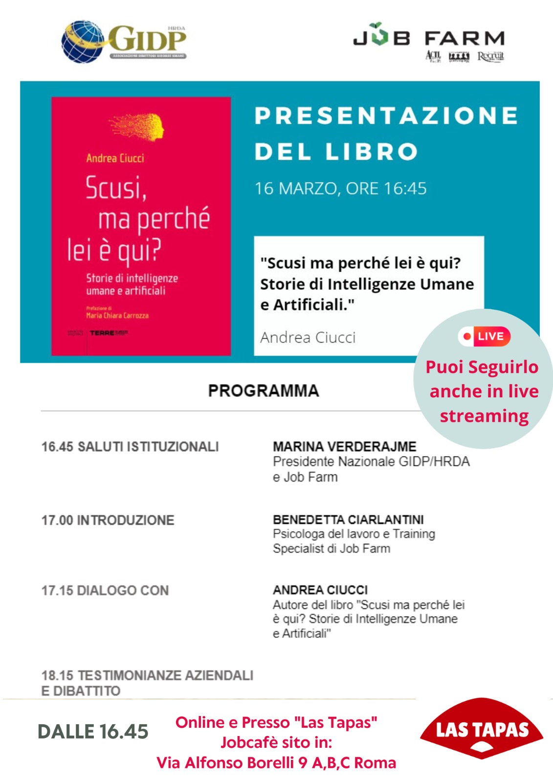 Scusi ma perchè lei è qui? Storie di Intelligenze umane e artificiali  dell'autore Andrea Ciucci.